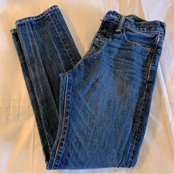 Abercrombie & Fitch Jeans No Stretch Straight Leg Button Up 28x30 - Picture 1 of 9